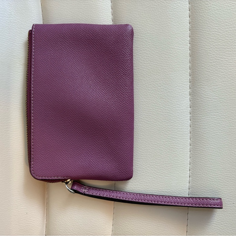 Coach Magenta Wristlet